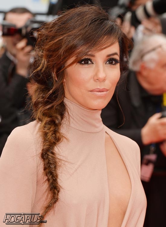 Messy Wispy Side Fishtail Braid – Side Bangs