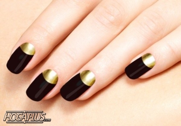 Half-moon Nail Art Style