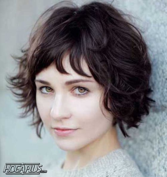 Short Bangs with Uneven Fringed Layers Hairstyle ideas