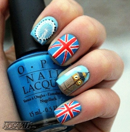 London Nail Art Design