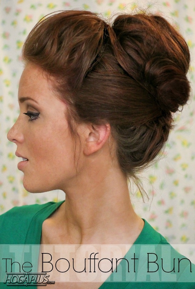 Bouffant bun Hairstyles