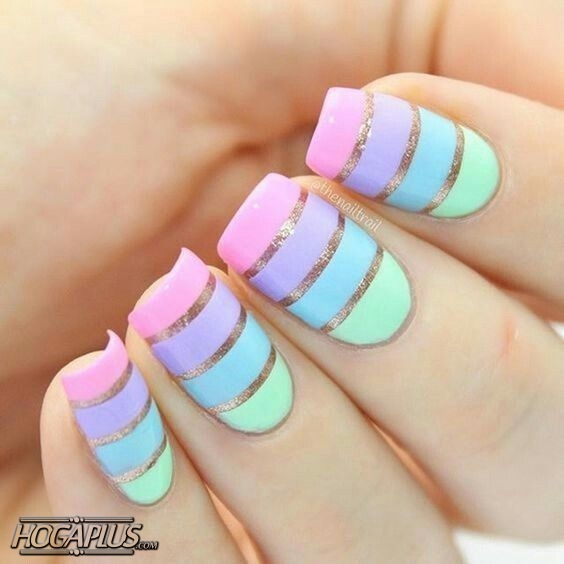 striping tape nail art