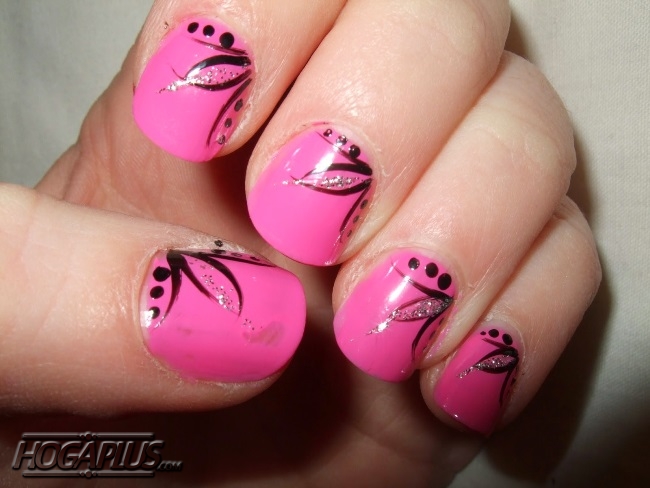 Dressed up Nail Art Design