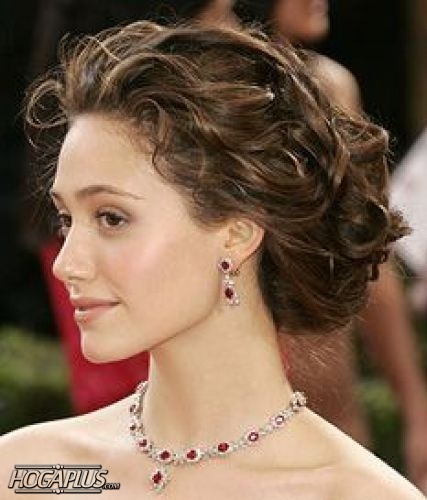 Elegant messy bun Hairstyles